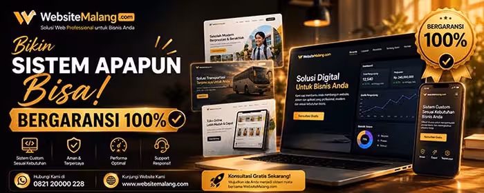 jasa buat sistem apapun bisa